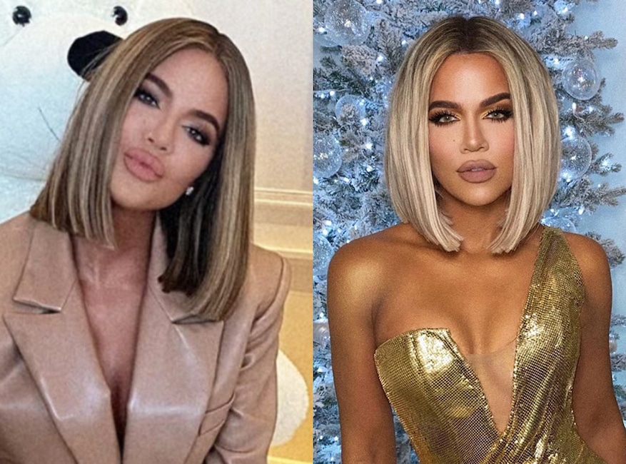 Khloe Kardashian, Hair